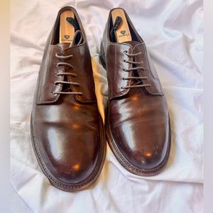 JCrew Ludlow Derbys Cigar Brown Leather Shoes C8876 Size 9.5 D